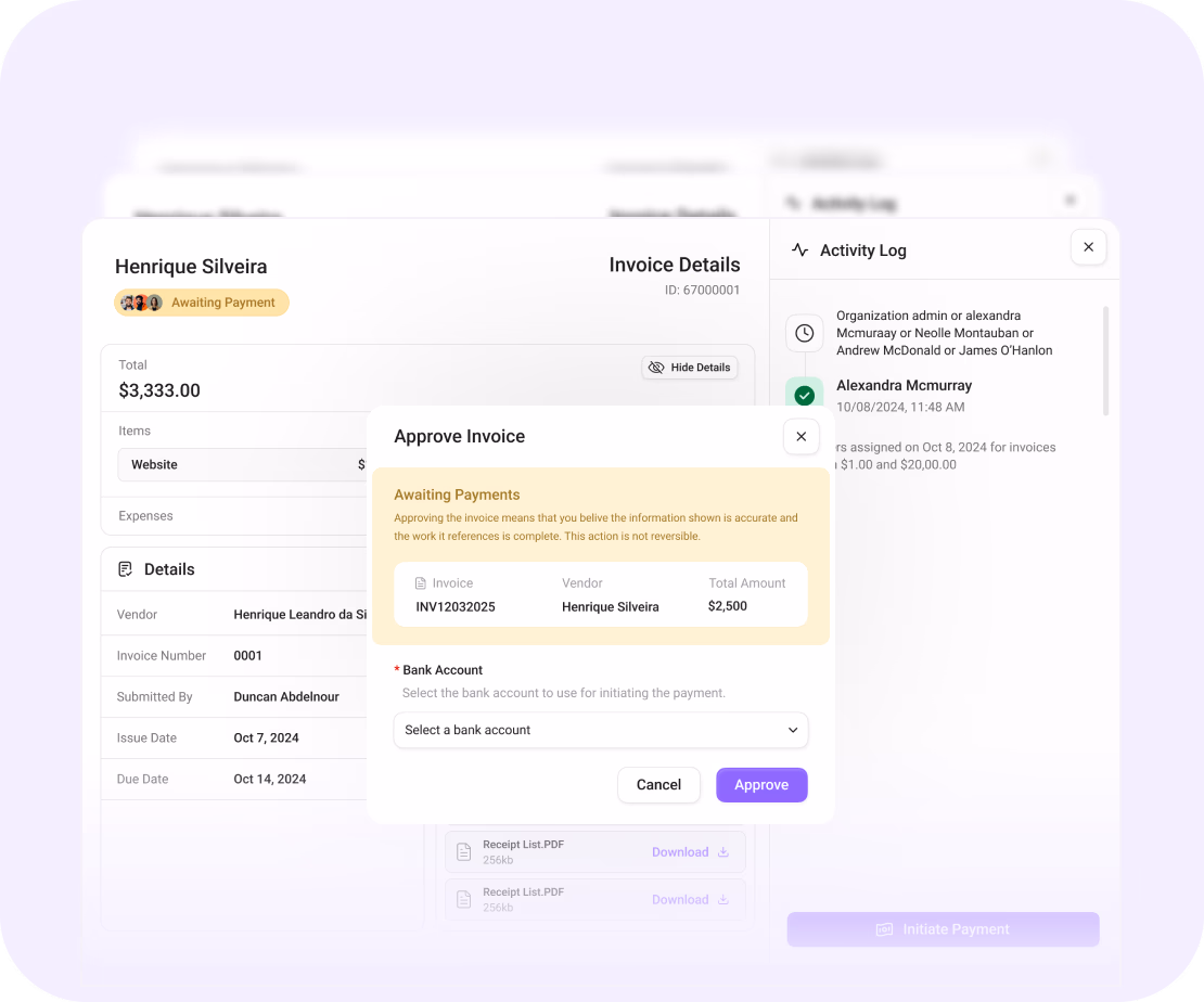 Cleo Pay business setup screen